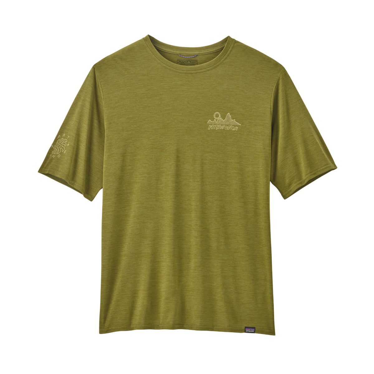 Sサイズ）Capilene Daily Graphic Shirt Lands Men
