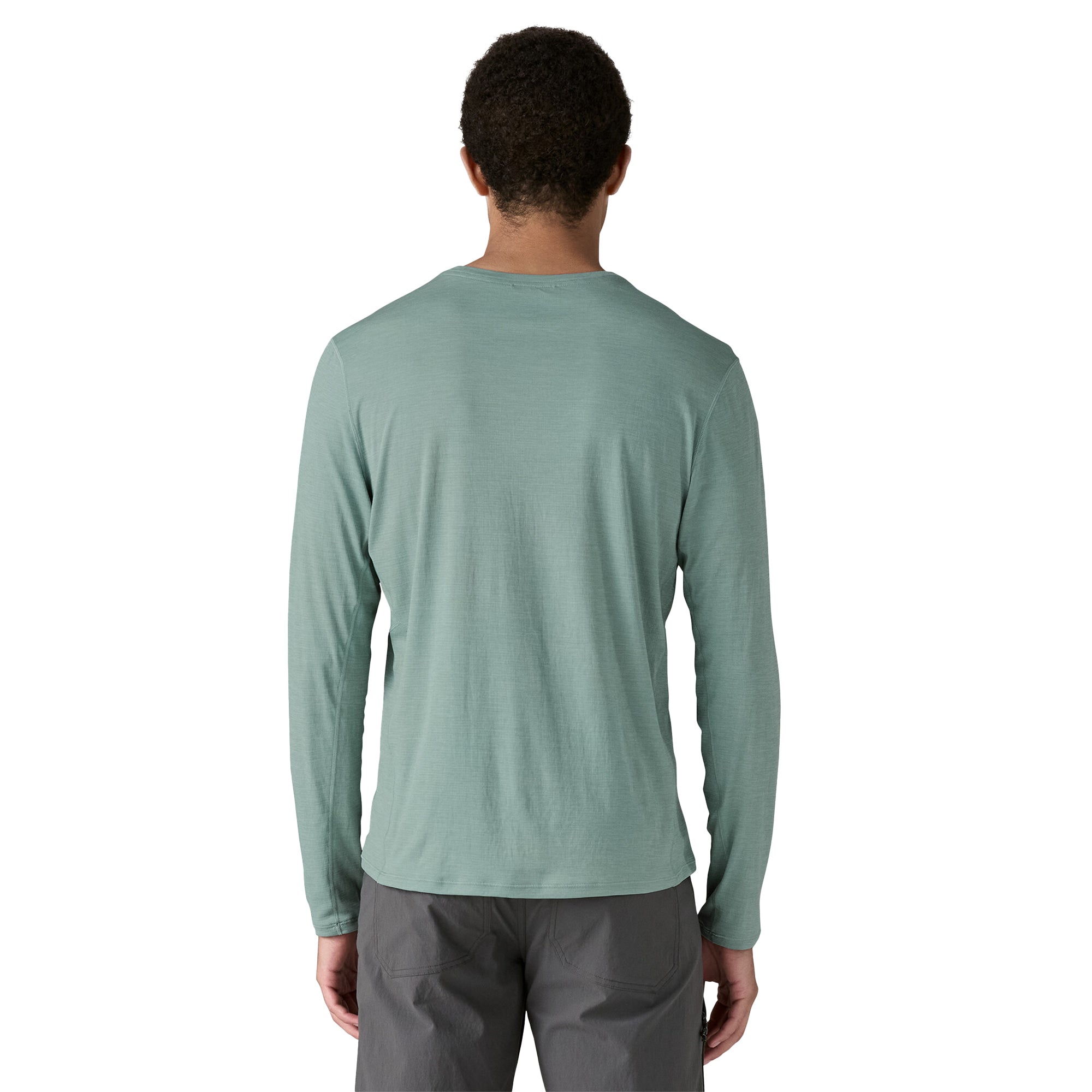 (Mサイズ)Long Sleeve Cap Cool Lightweight Shirt Men's