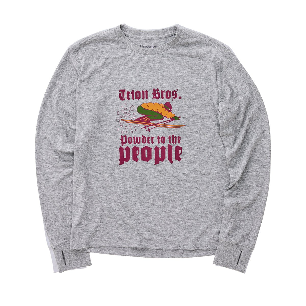 ティートンブロス パウダー トゥ ザ ピープル L/S ティー ウィメンズ - STRIDE LAB ONLINE STORE(ストライド ラボ)