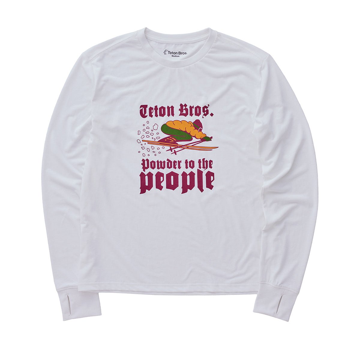 ティートンブロス パウダー トゥ ザ ピープル L/S ティー メンズ - STRIDE LAB ONLINE STORE(ストライド ラボ)