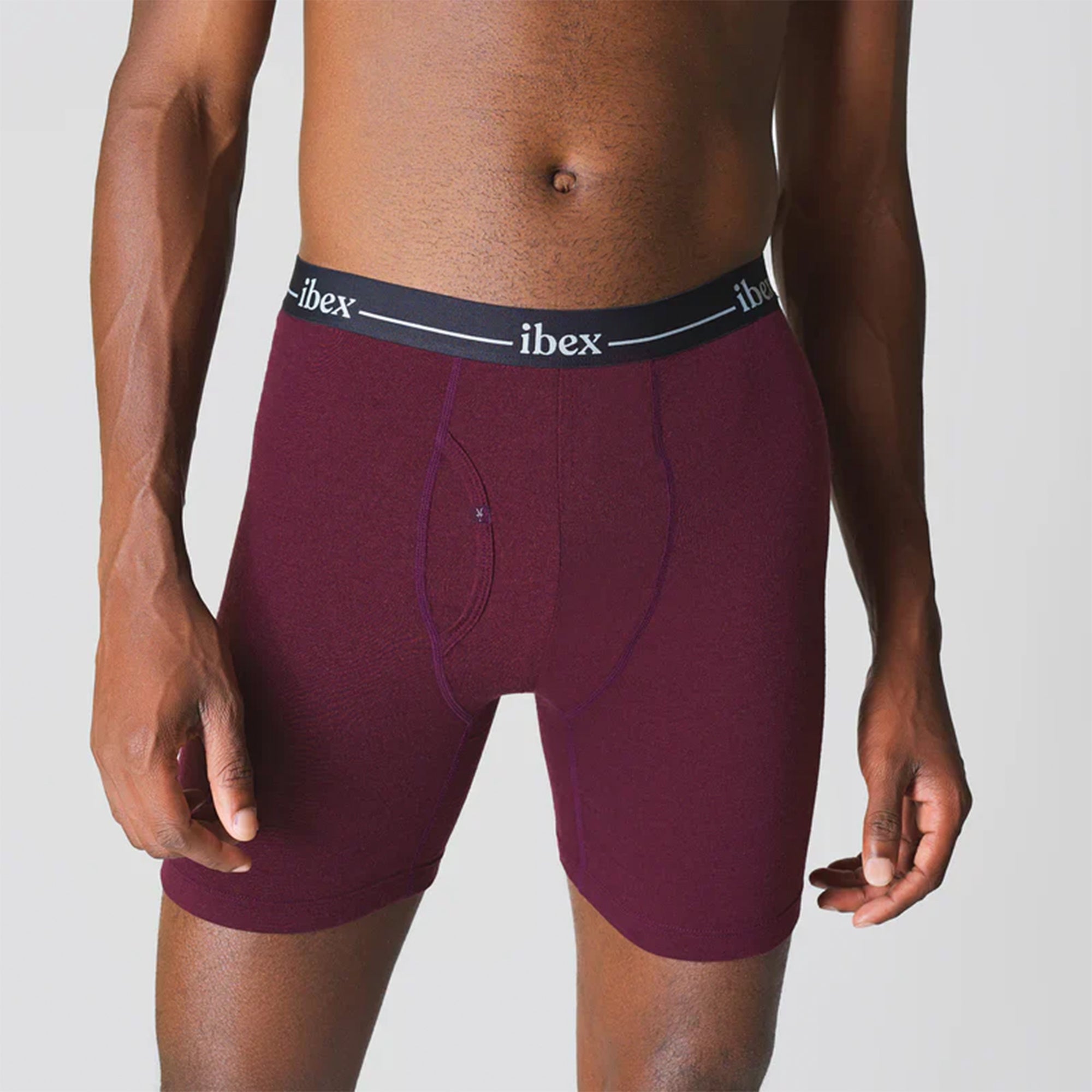 Natural Long Boxer Brief Men's