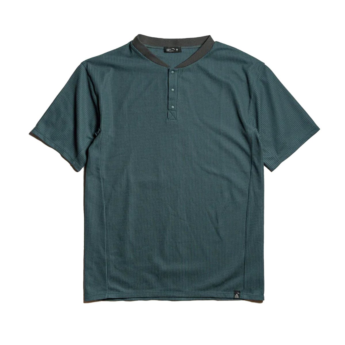STATIC スタティック ダブルセル ヘンリー ショートスリーブ シャツ - STRIDE LAB ONLINE STORE(ストライド ラボ)
