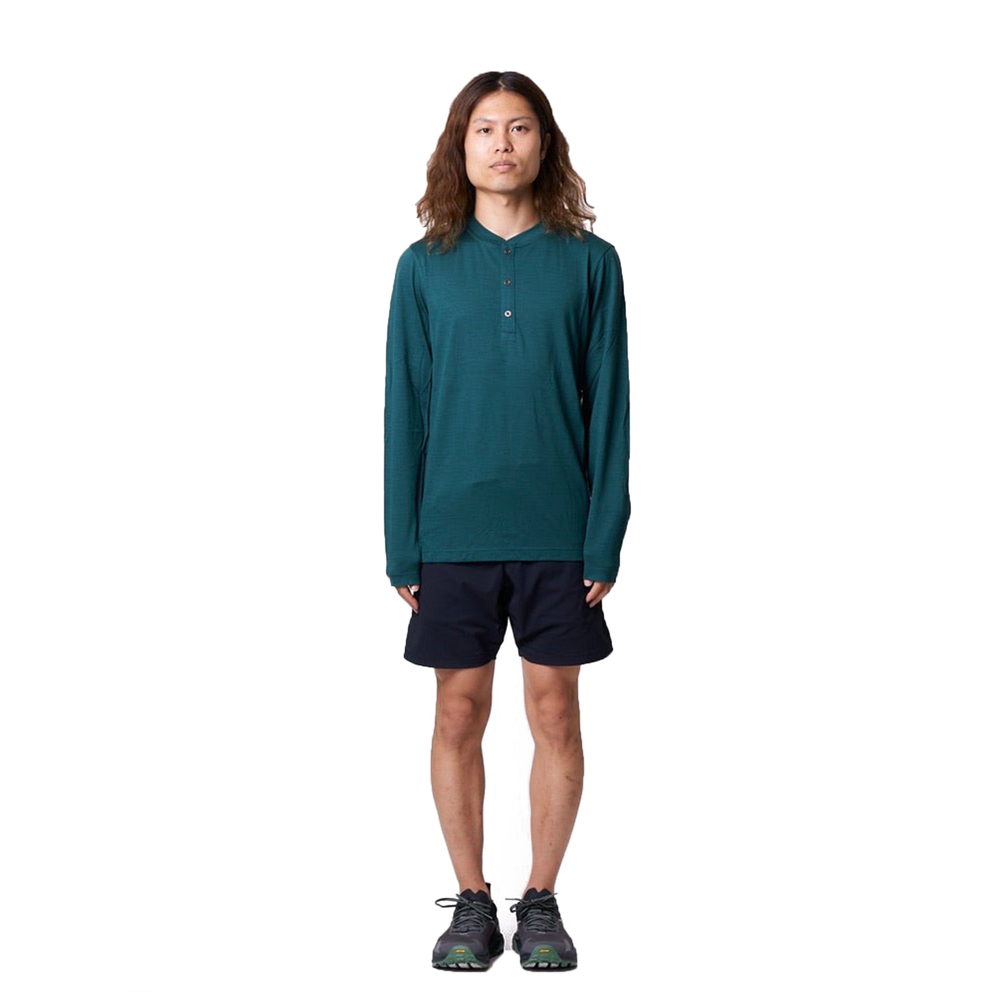 Travel Henley Long Sleeve Men's