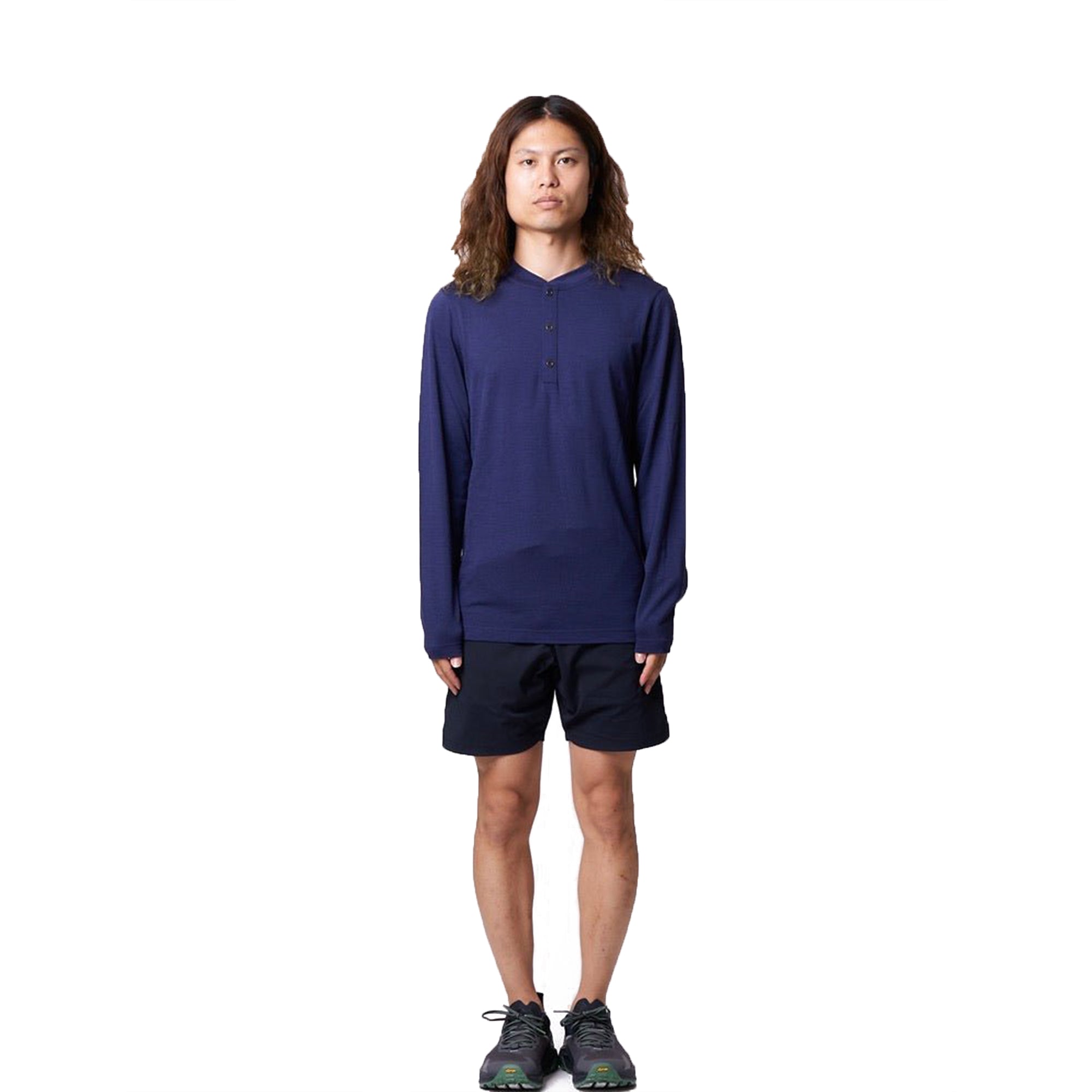 Travel Henley Long Sleeve Men's