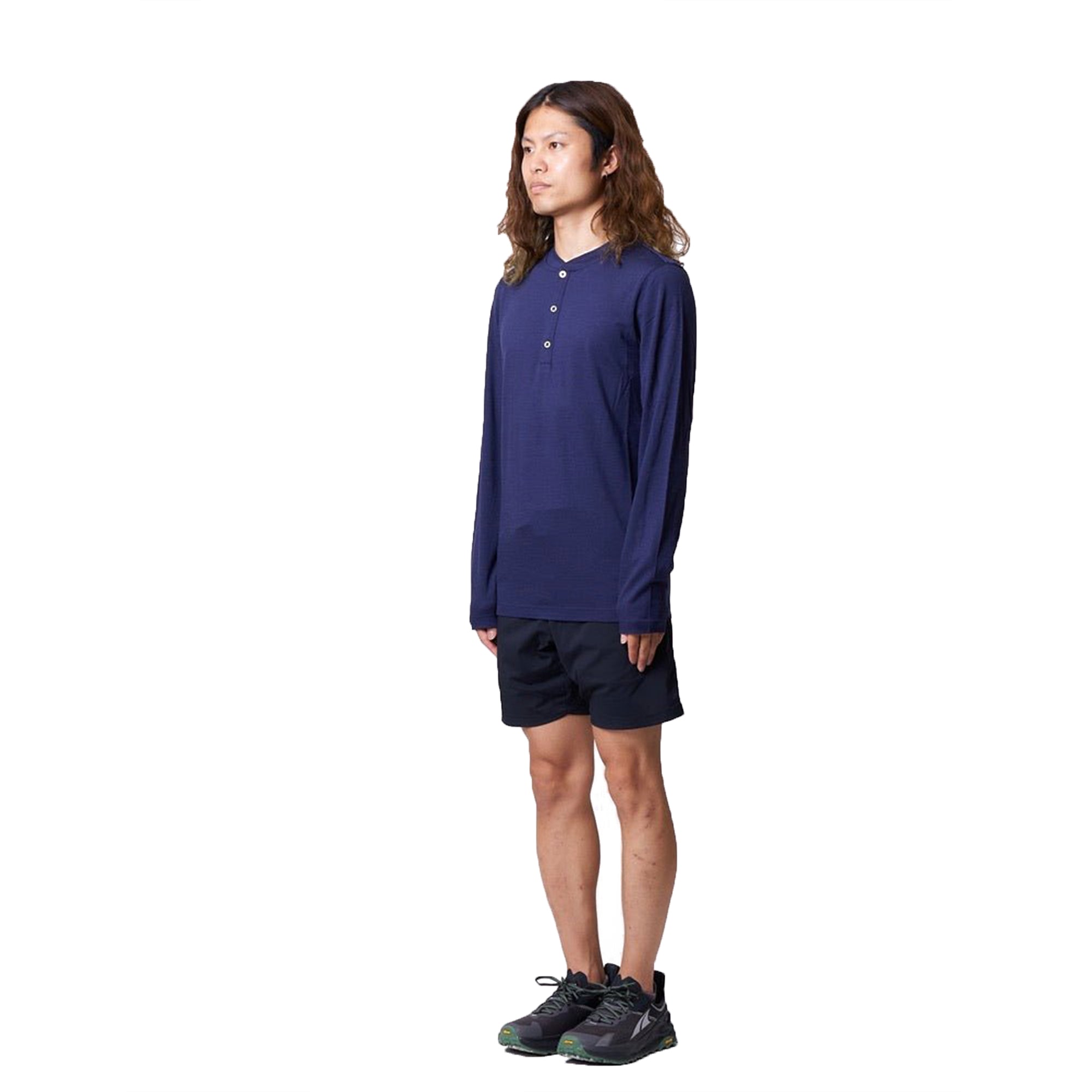Travel Henley Long Sleeve Men's