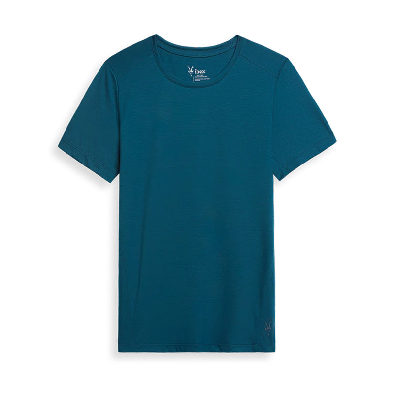 WOMENs XS  アイベックス メリノウール カットソー Tシャツ トップス アメリカ製 IBEX ネイビー系
