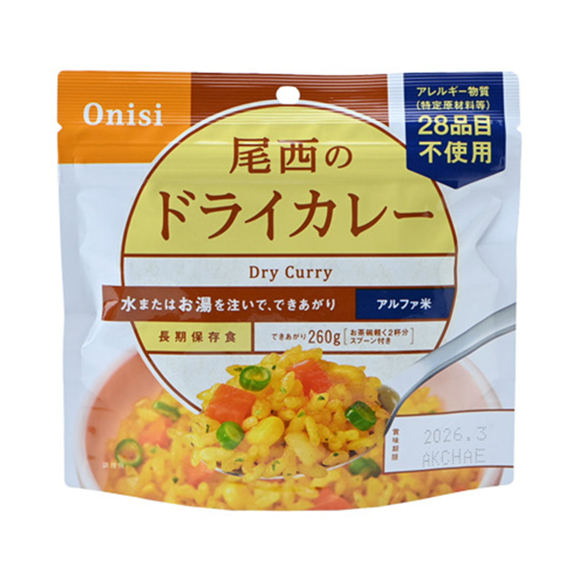 尾西食品 アルファ米 [尾西食品]