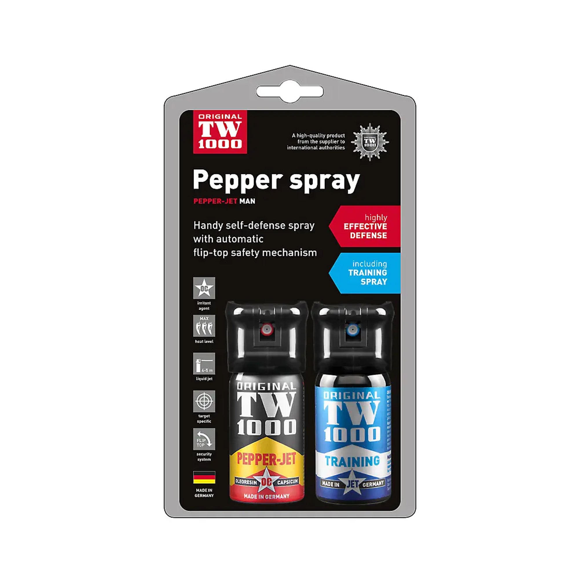 Pepperman & Training Spray Twin Pack (Pepper-Jet TW-1000 Series)