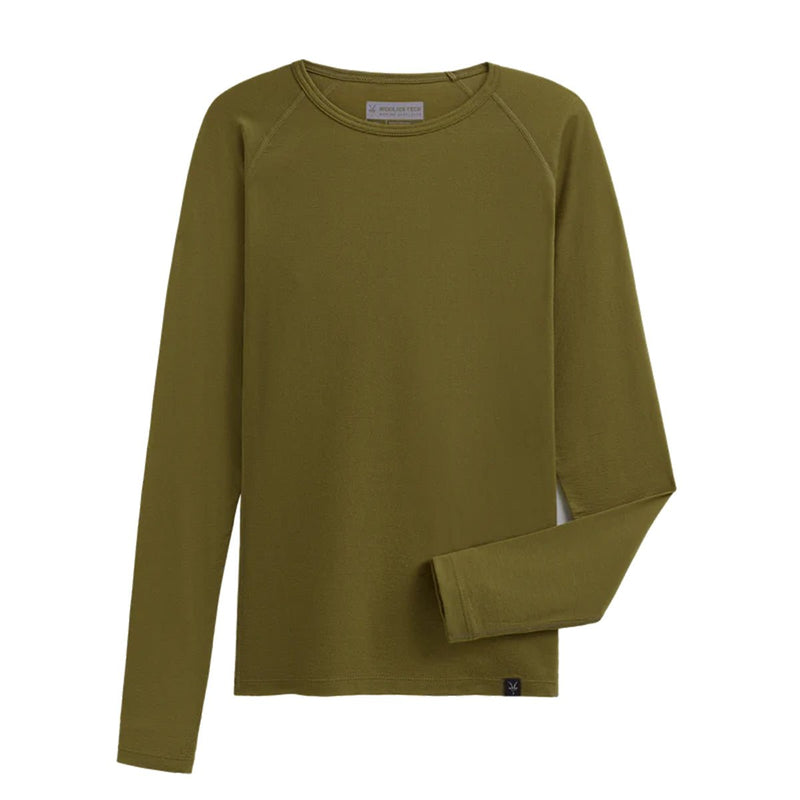 ウーリー テック ロングスリーブ クルー メンズ [ibex アイベックス] - STRIDE LAB ONLINE STORE（ストライド ラボ）