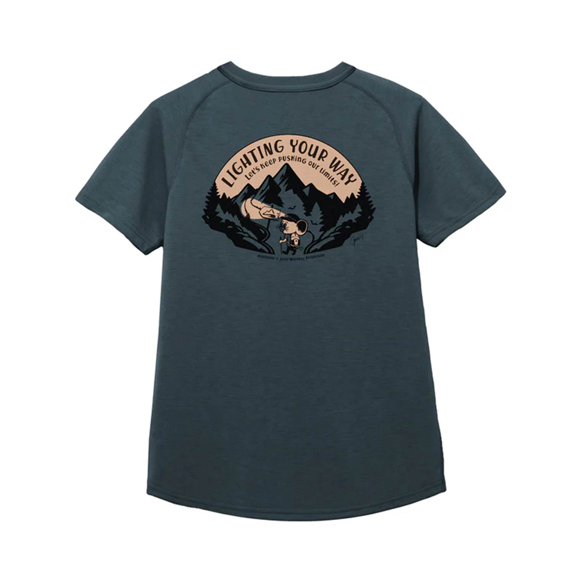 milestone Original T-Shirt Canvas "Let's Keep Pushing Our Limits!"