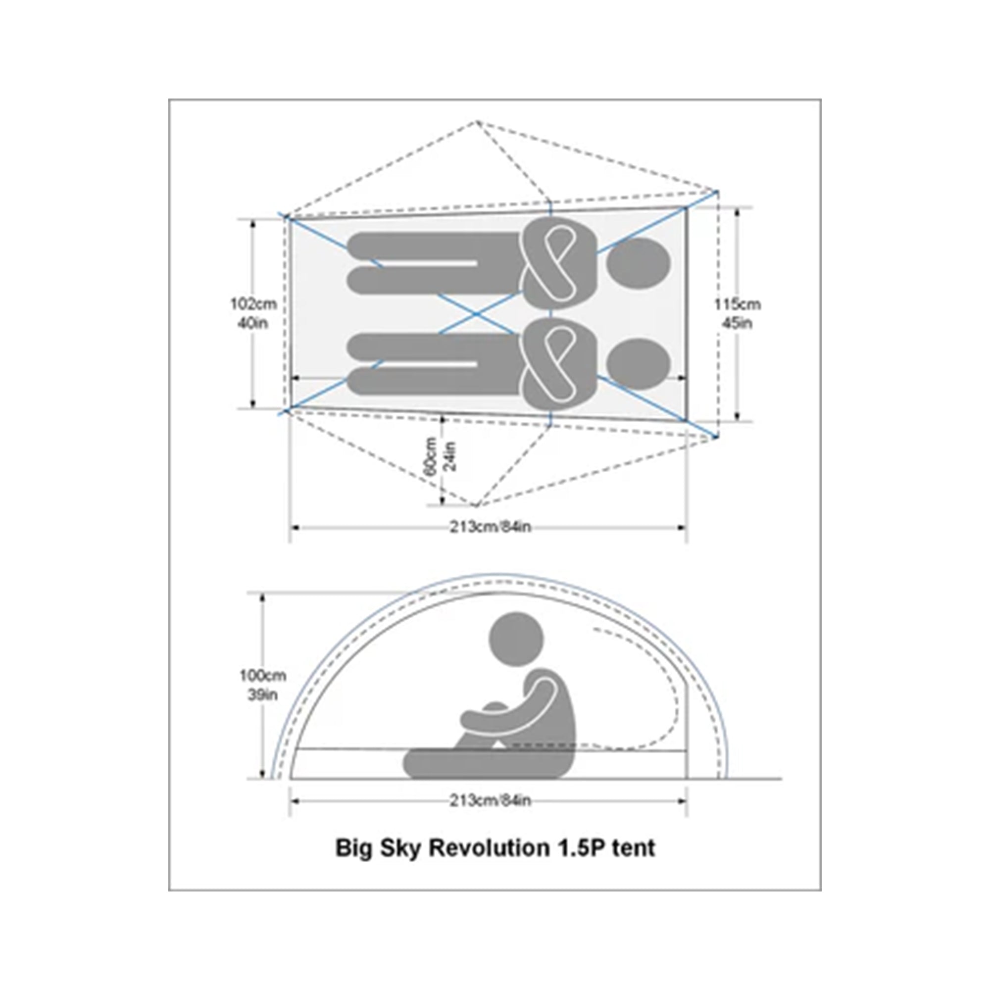 BIGSKY BIG SKY Revolution 1.5P Tent