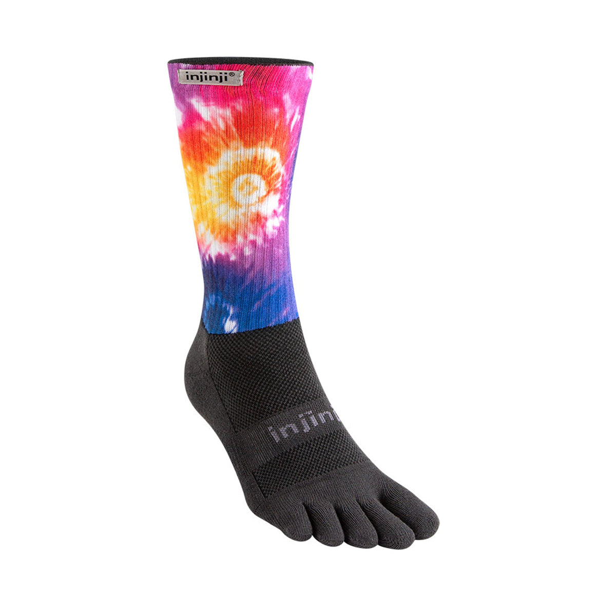 [Limited Model] 5-Finger Crew Socks Spectrum Trail Mid-Weight Courtney [injinji injinji].