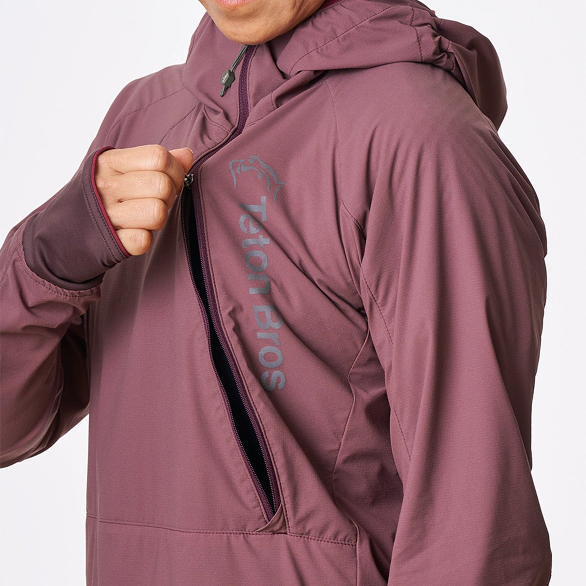 ティートンブロス Breath Jacket XS Burgundy 美品 【公式通販】
