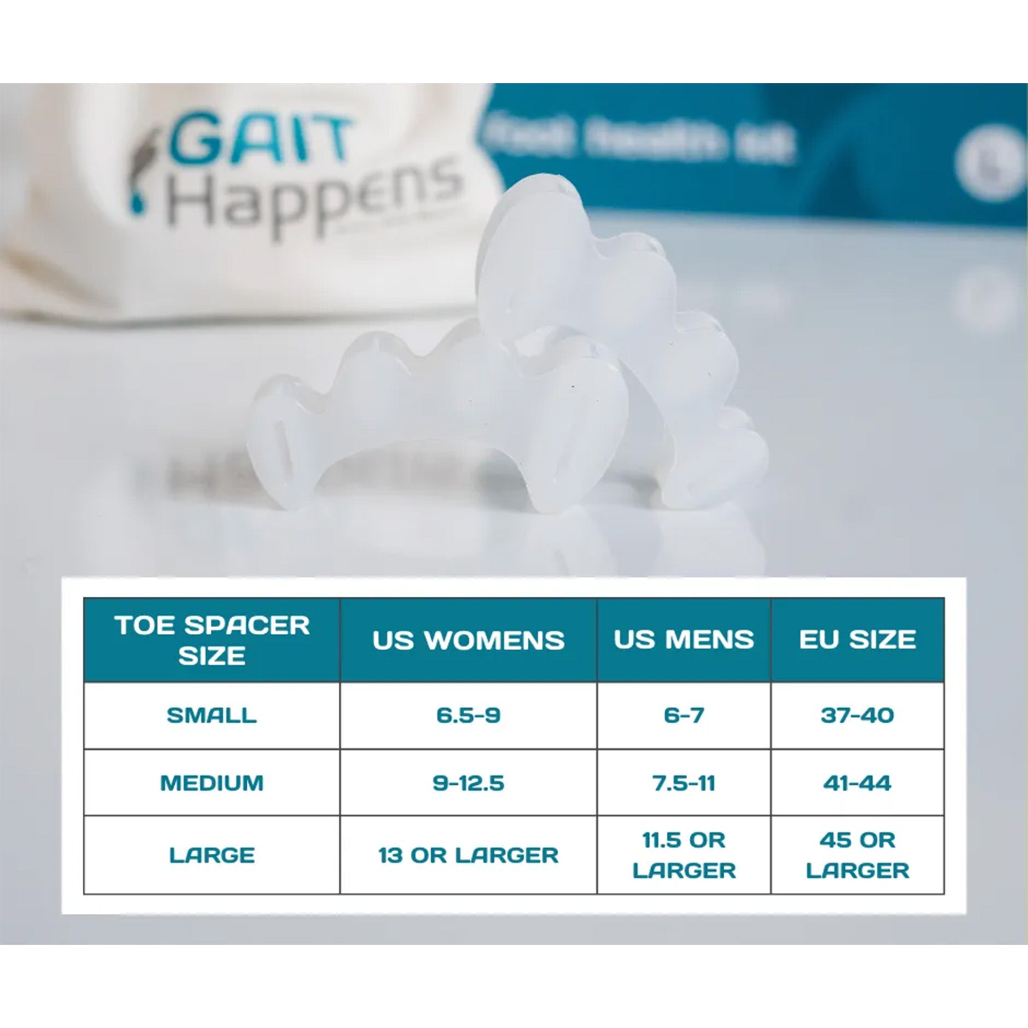 Gait Happens Toe Spacers