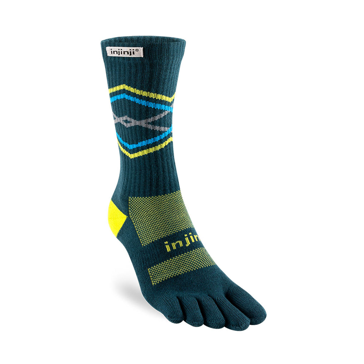 5 finger crew socks trail Midweight [Injinji Inji]