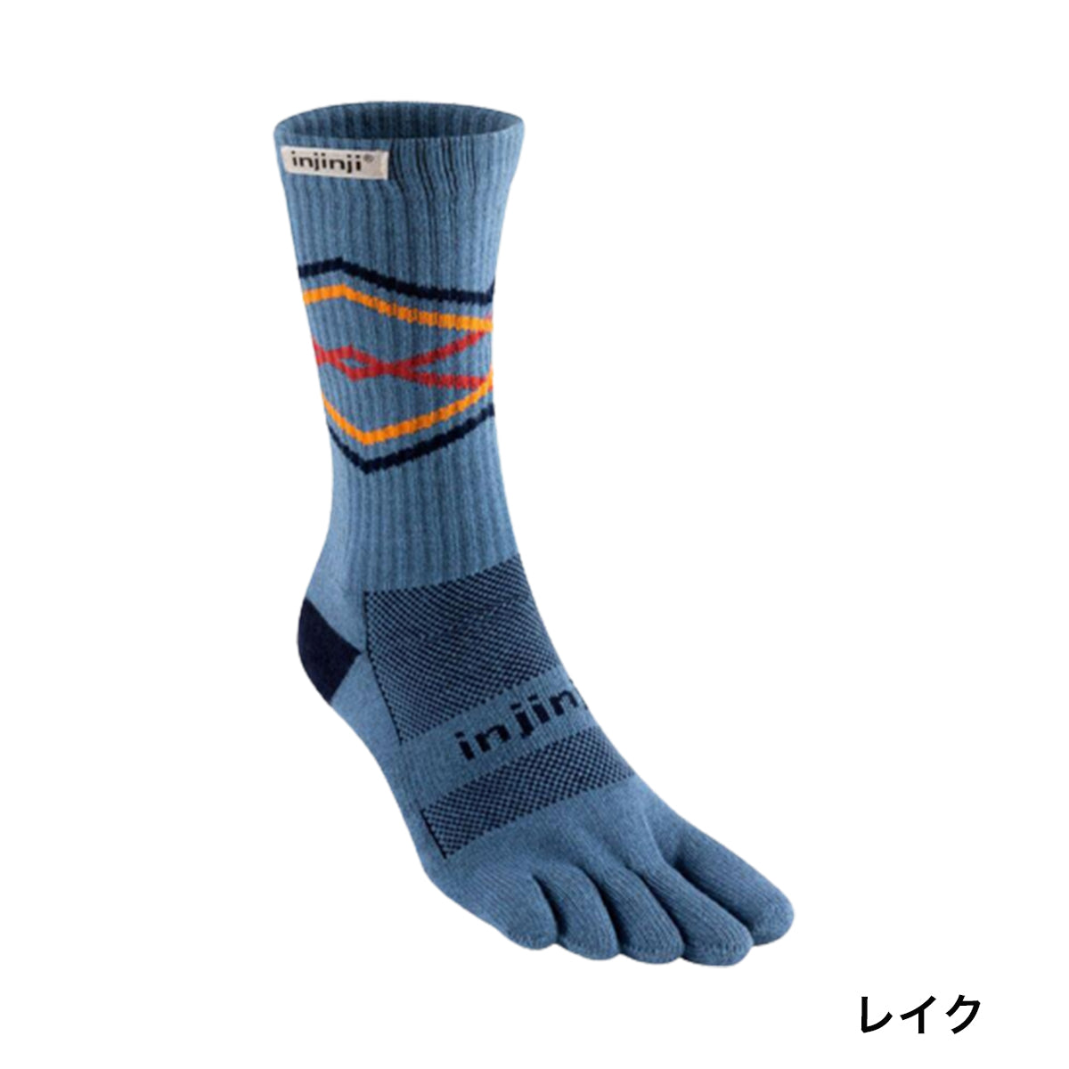 5 finger crew socks trail Midweight [Injinji Inji]