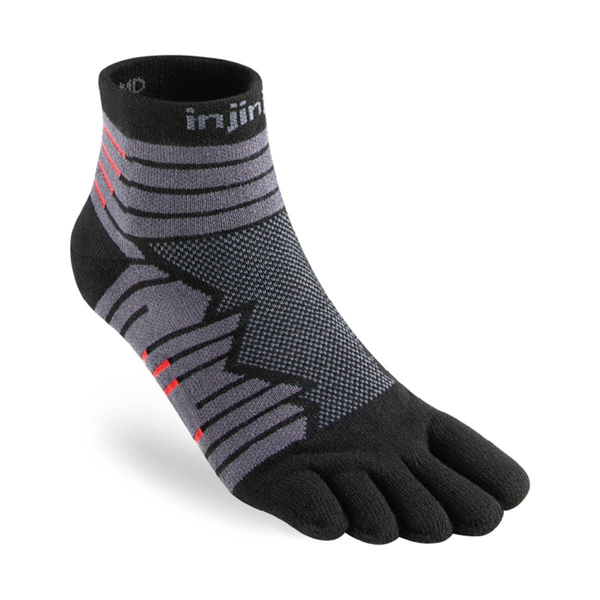 5 Finger Mini Crew Socks Ultra Run [Injinji Inzin]