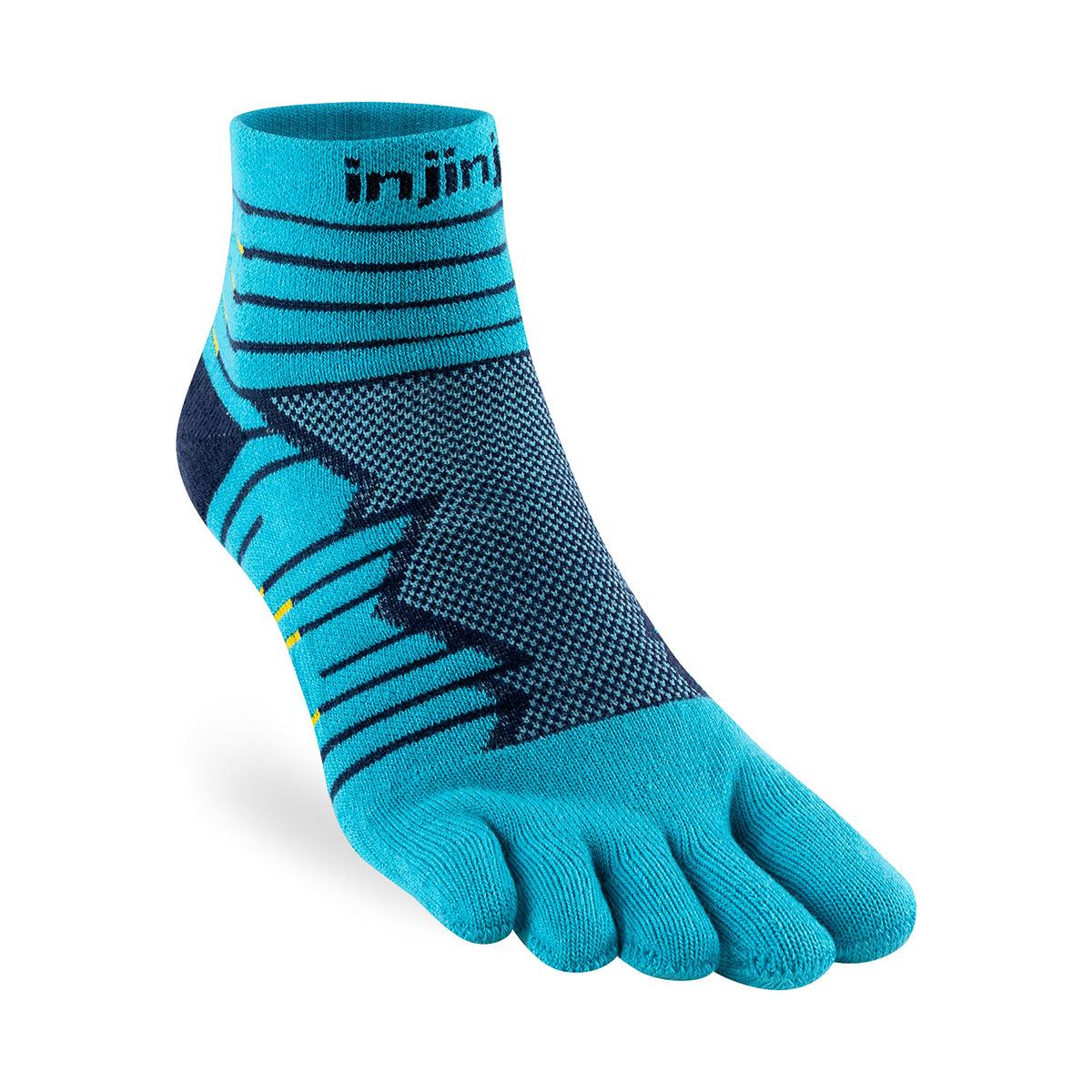 5 Finger Mini Crew Socks Ultra Run [Injinji Inzin]